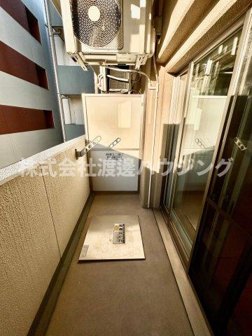 La Doueur江坂のバルコニー