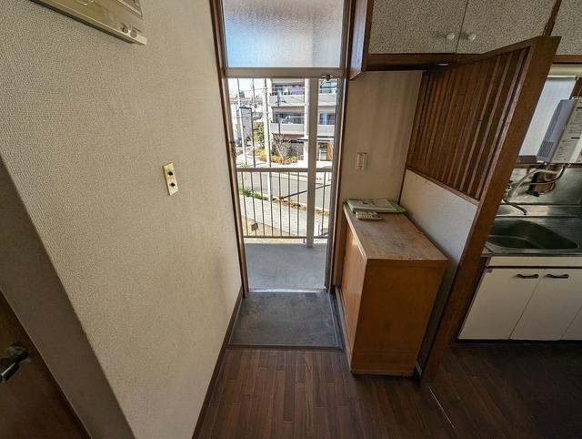 第４青葉荘の玄関