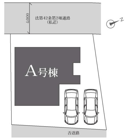【横浜市旭区西川島町31-2新築戸建て】★仲介手数料無料★（鶴ケ峯小学校・西谷中学校）の区画図