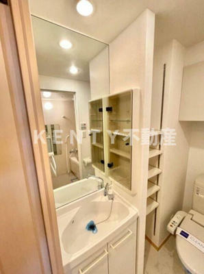 【洗面所】 | レジディア大森 | 脱衣スペースもあります