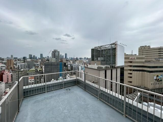 クオリア恵比寿ウエストの庭