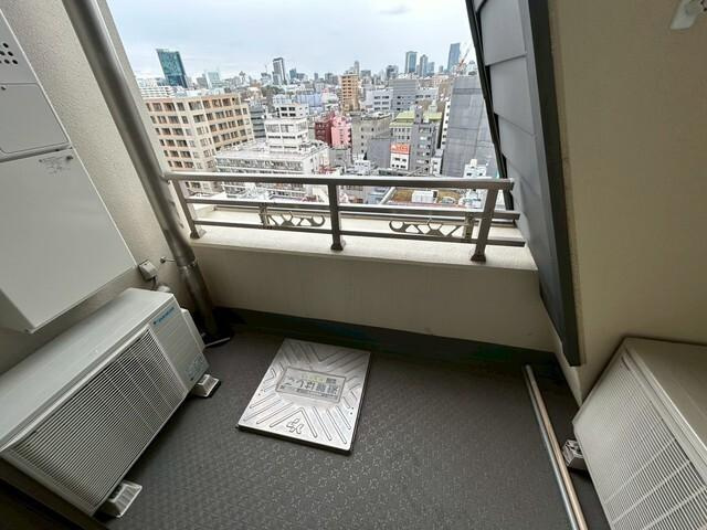 クオリア恵比寿ウエストのバルコニー