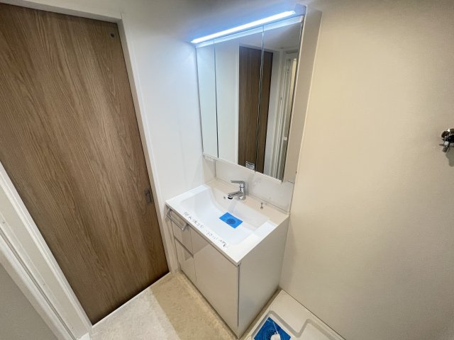 天保山第五コーポ1号棟の独立洗面台