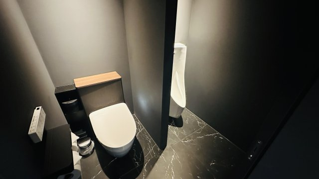 南軽井沢 南平台別荘地 フルリモデル デザイナーハウスのトイレ