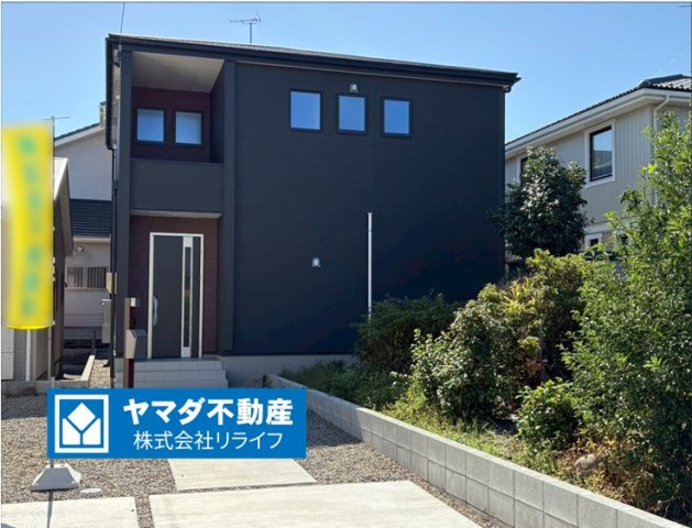 【商談中】リーブルガーデン　岐阜市薬師町　全3区画分譲の外観|■1号棟
■YAMADA電機の　ヤマダ不動産　株式会社リライフ　岐阜店■
省エネ・耐震性◎の一建設の家。　
日本の風土に調和する木造軸組工法。フラット３５はＳＡを取得！１０年間の金利優遇あり！　