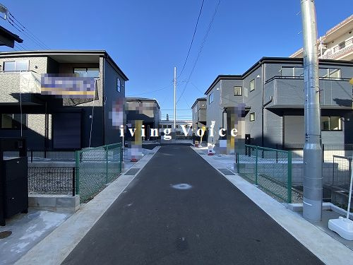 【前面道路含む現地写真】 | 【仲介手数料０円】小田原市国府津　新築一戸建て　5号棟　全5棟 | 【仲介手数料０円】小田原市国府津　新築一戸建て　全5棟