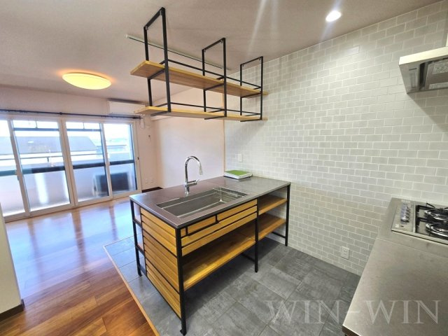 春日グリーンフラッツのキッチン