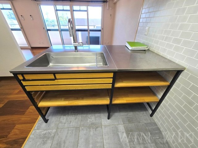 春日グリーンフラッツのキッチン