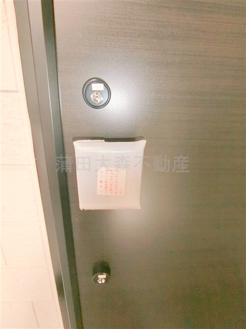 ベルリード西蒲田の玄関