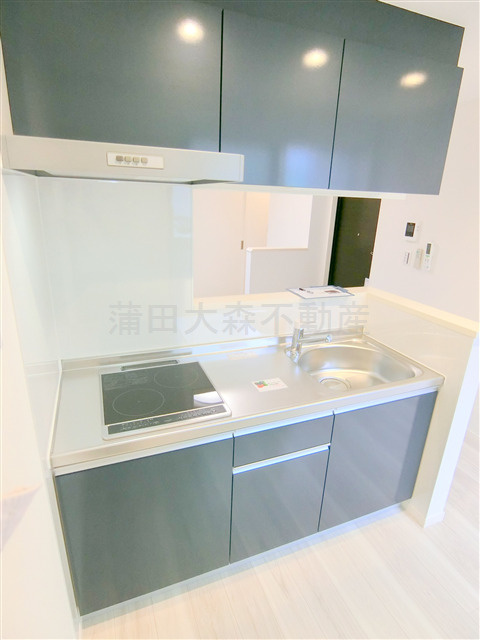 ベルリード西蒲田のキッチン|2口IHシステムキッチン