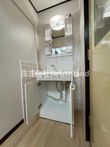 西村グリーンハイツの洗面所|反転タイプ別部屋参考写真