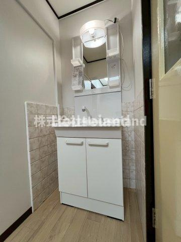 西村グリーンハイツの独立洗面台|反転タイプ別部屋参考写真