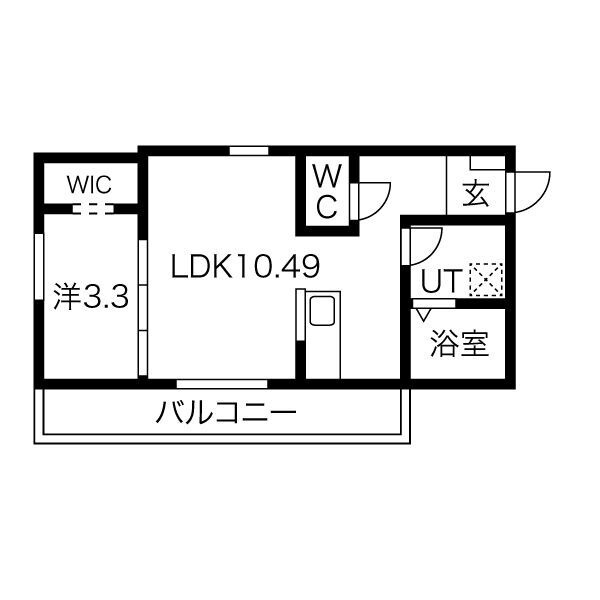 ラ・カーサ中村公園の間取り