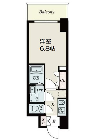 【間取り】 | S-RESIDENCE難波大国町Uno