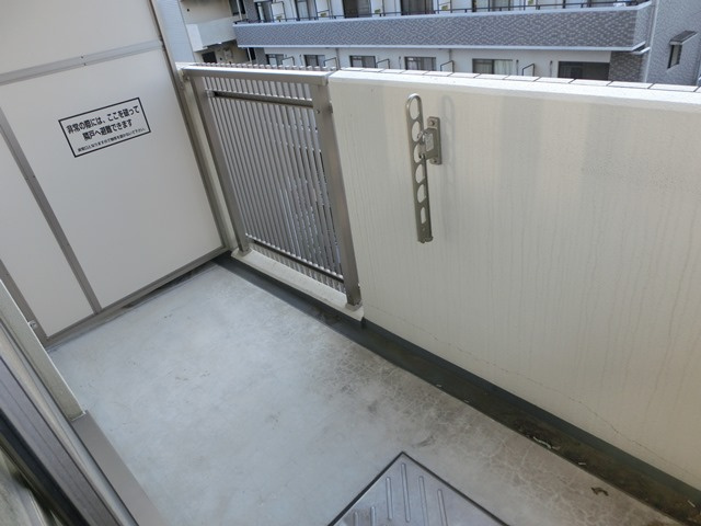 アーバネス淀川のバルコニー