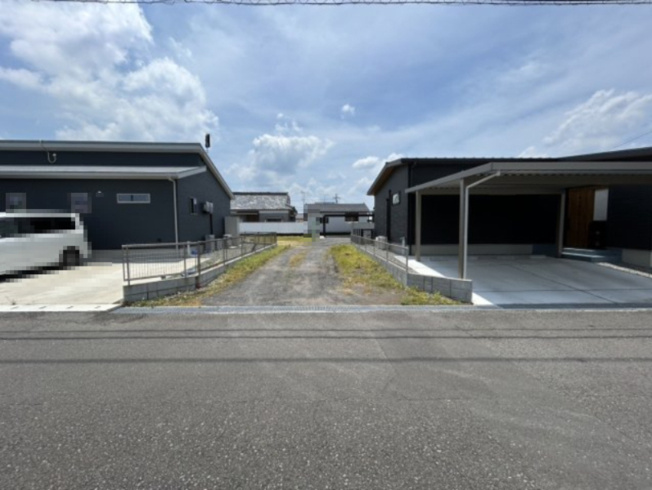 【前面道路含む現地写真】 | 北諸県郡三股町樺山　400万円