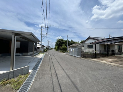 【前面道路含む現地写真】 | 北諸県郡三股町樺山　400万円