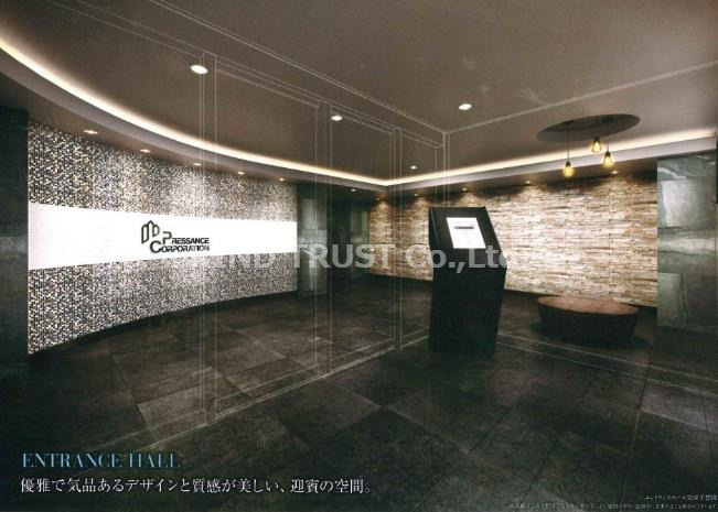 プレサンス梅田のロビー|ロビーです