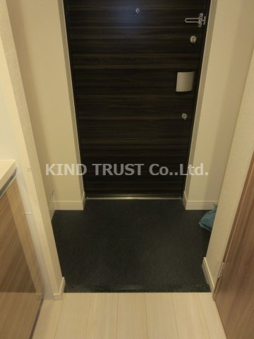 プレサンス梅田の玄関|収納もある玄関です