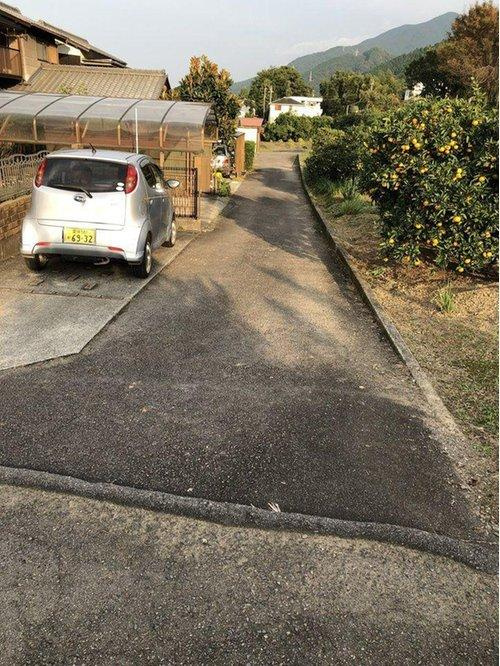 山田町　中古戸建の前面道路含む現地写真|前面道路含む現地写真