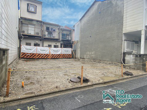 田中古川町 土地の外観