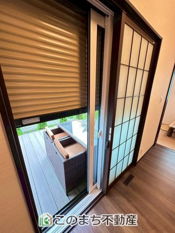 宇都宮市鶴田町　平屋＋モデルハウスの設備|電動シャッター雨戸で防犯性アップ♪
