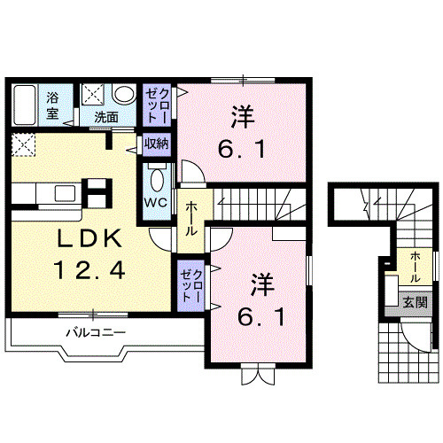 サンリット・ビラの間取り