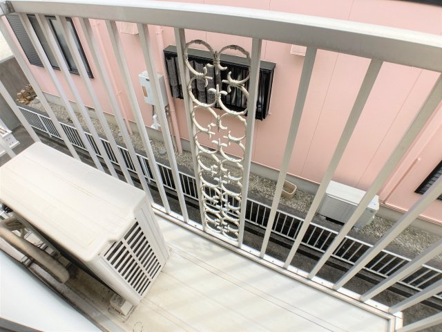 ハイツ若草Ⅱのバルコニー