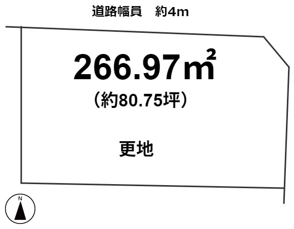 静市市原町 土地の土地図