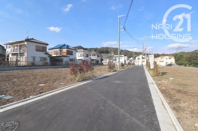 【前面道路含む現地写真】 | あきる野市伊奈　売地　全16区画　15号区 | 前面道路含む現地写真です