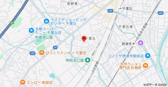 ハイツサイモンの地図