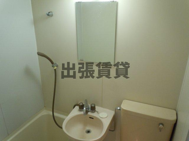 仲介手数料0！！アパートメントロミオの洗面所