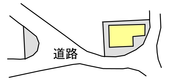 東田1丁目　売店舗の区画図