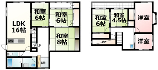 【間取り】 | 仰木の里２丁目