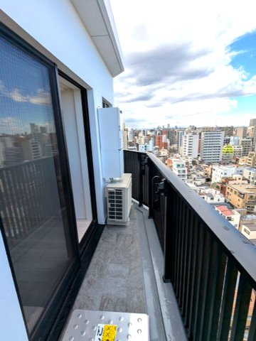 OPEN BLOOM入谷Eastの設備|15Fバルコニー