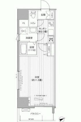 アクシス池袋の間取り
