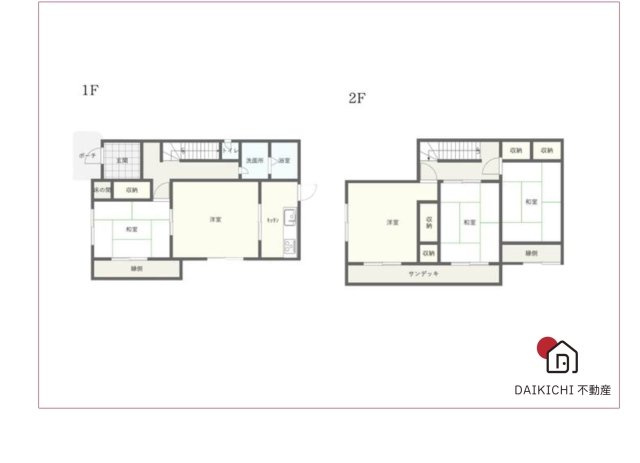 【間取り】 | 白岡市小久喜　中古戸建