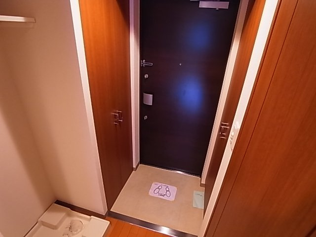 神戸市兵庫区羽坂通３丁目の賃貸マンションの玄関|シューズボックス付き玄関