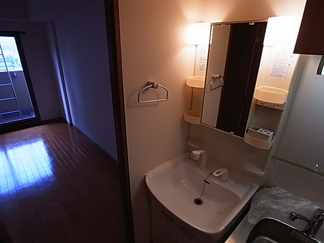 神戸市兵庫区羽坂通３丁目の賃貸マンションの洗面所|シャンプードレッサー