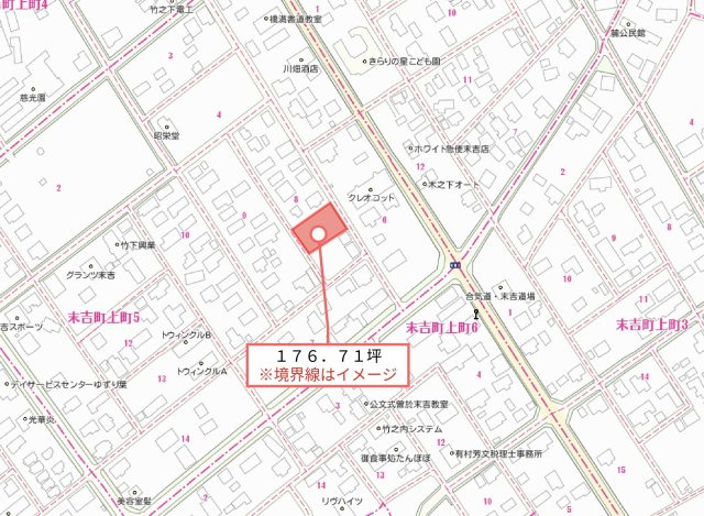 【地図】 | 曽於市末吉町上町 1,000万円