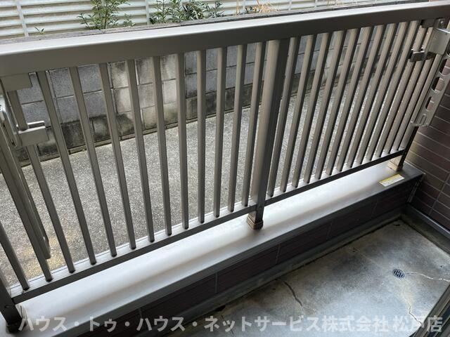 グランルージュＮ馬橋のバルコニー