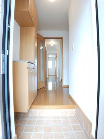 サンセールＢの玄関