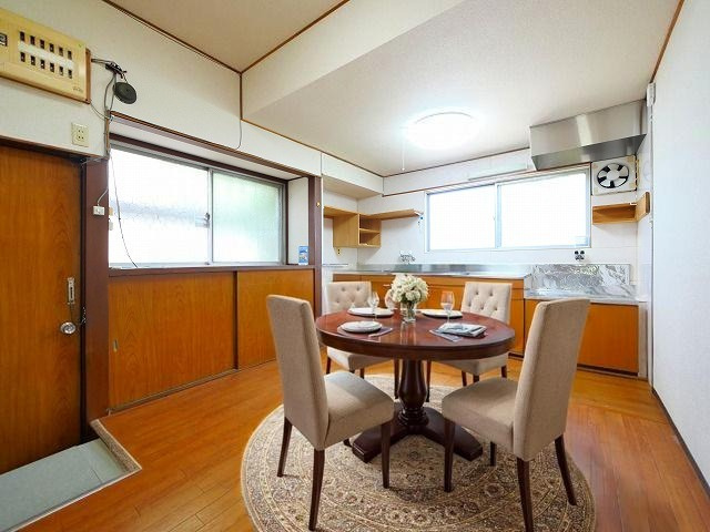 鳥見町　安川貸家の居間・リビング|CGで家具等を配置したもので家具等は含まれません