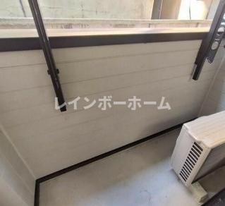 エクセラン東武練馬のバルコニー