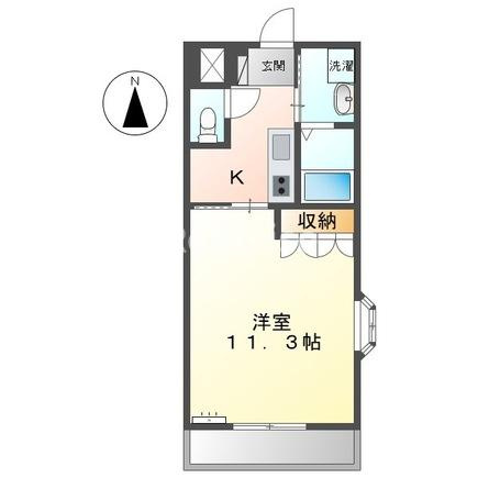 アイリスⅥの間取り|間取図