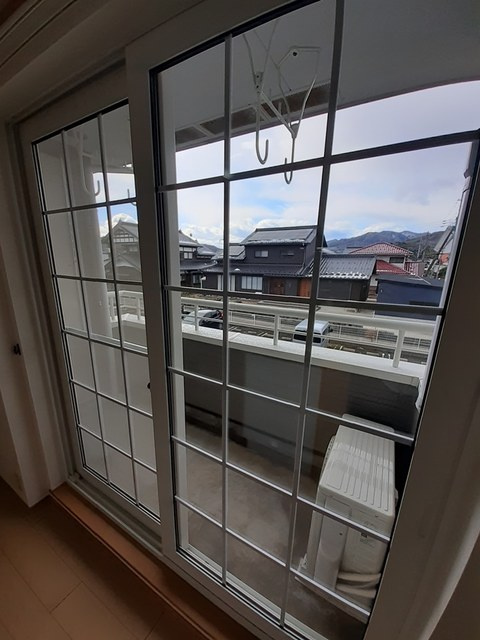 ア・ラ・モード　Ⅰのバルコニー|南向き日当たり良好バルコニー( ^)o(^ )