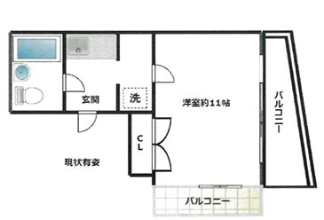 六甲グランドライオンズIIの間取り
