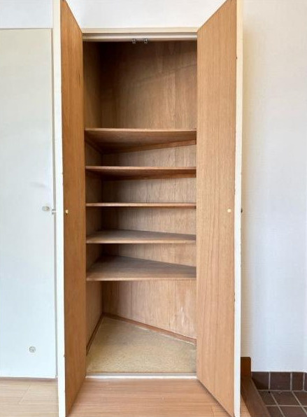 ノブビルホドガヤの収納|便利な収納スペースです