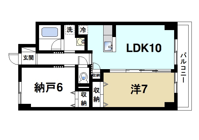 アルペンローゼの間取り|使い易い振り分け間取り