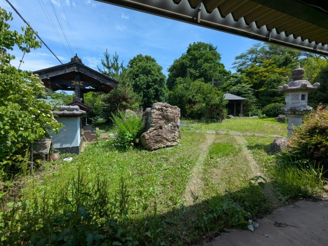 中古戸建　中里見町井ノ下の庭